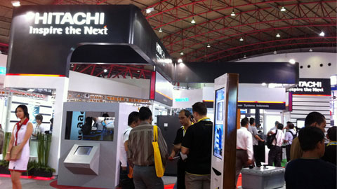 Dengan tema 'Journey of Innovation, Inspire the Future', stan Hitachi dikunjungi lebih dari 700 pengunjung selama 4 hari pameran.